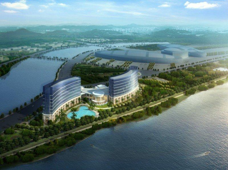 Sheraton Fuzhou Hotel Buitenkant foto